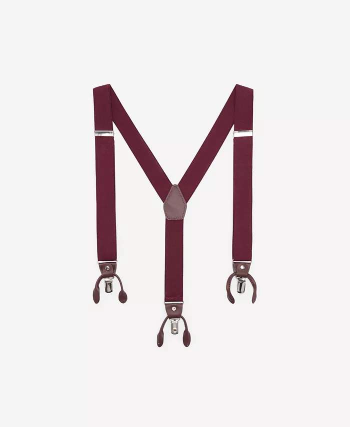 Мужские подтяжки с кожаными деталями и регулируемой эластичной лентой Mango, красный
Мужские подтяжки с кожаными деталями и регулируемой эластичной лентой Mango, красный