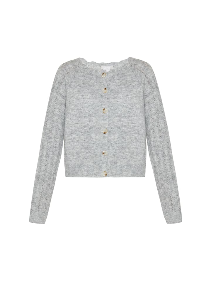 Женский кардиган серого меланжа Usha
Женский кардиган серого меланжа Usha