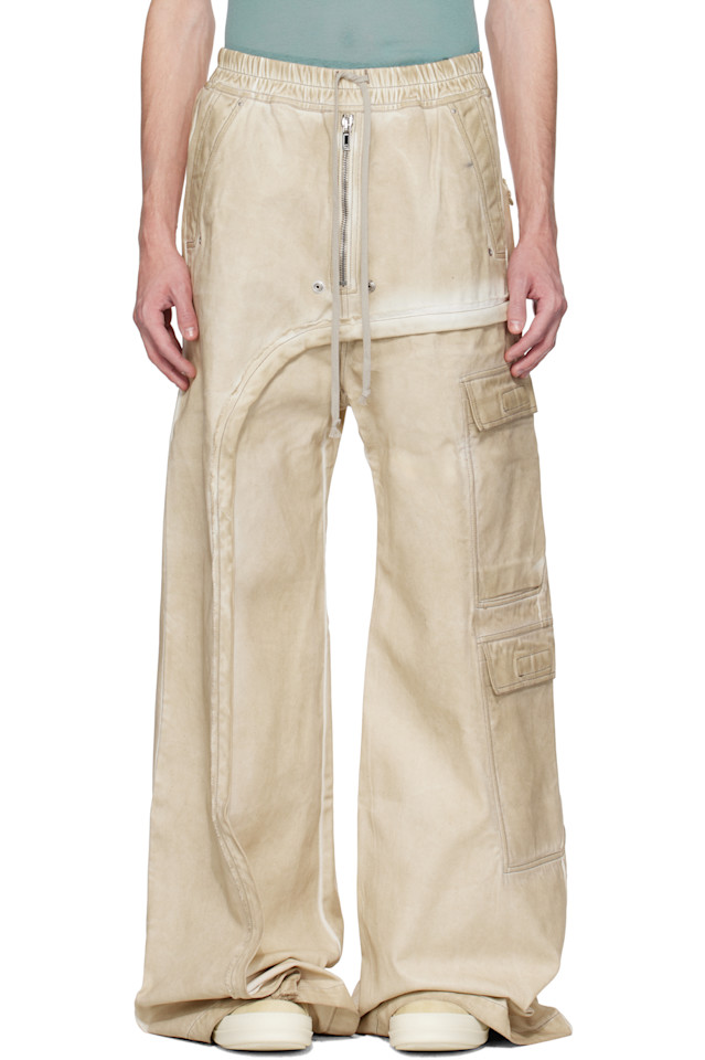 Голливудские джинсовые брюки с асимметричными двойными карманами Belas Jumbo Rick Owens Drkshdw, цвет parchment
Голливудские джинсовые брюки с асимметричными двойными карманами Belas Jumbo Rick Owens Drkshdw, цвет parchment