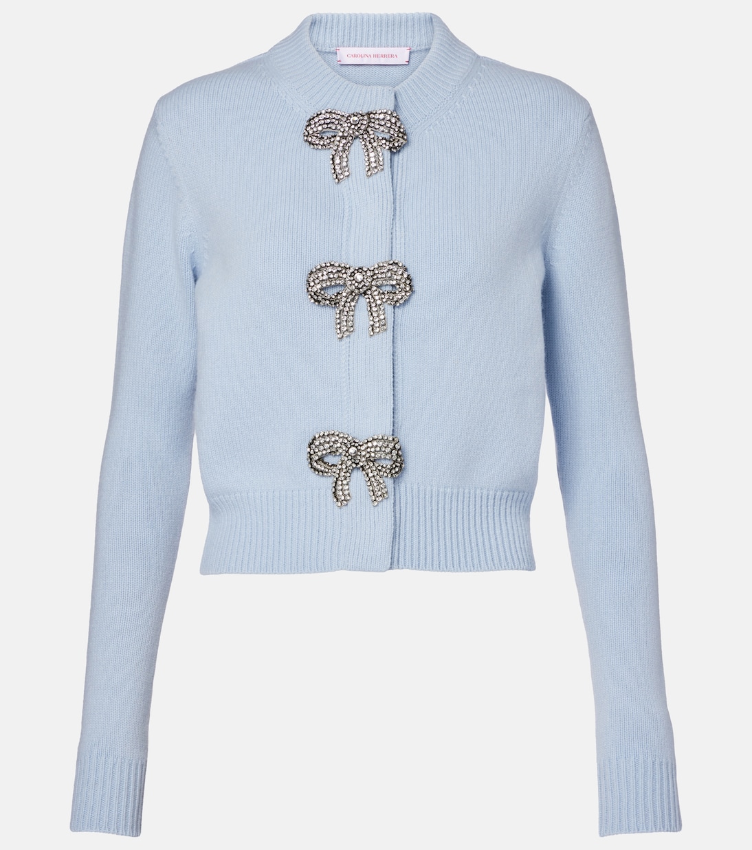 Кардиган из шерсти и кашемира с декором Carolina Herrera, Celeste
Кардиган из шерсти и кашемира с декором Carolina Herrera, Celeste