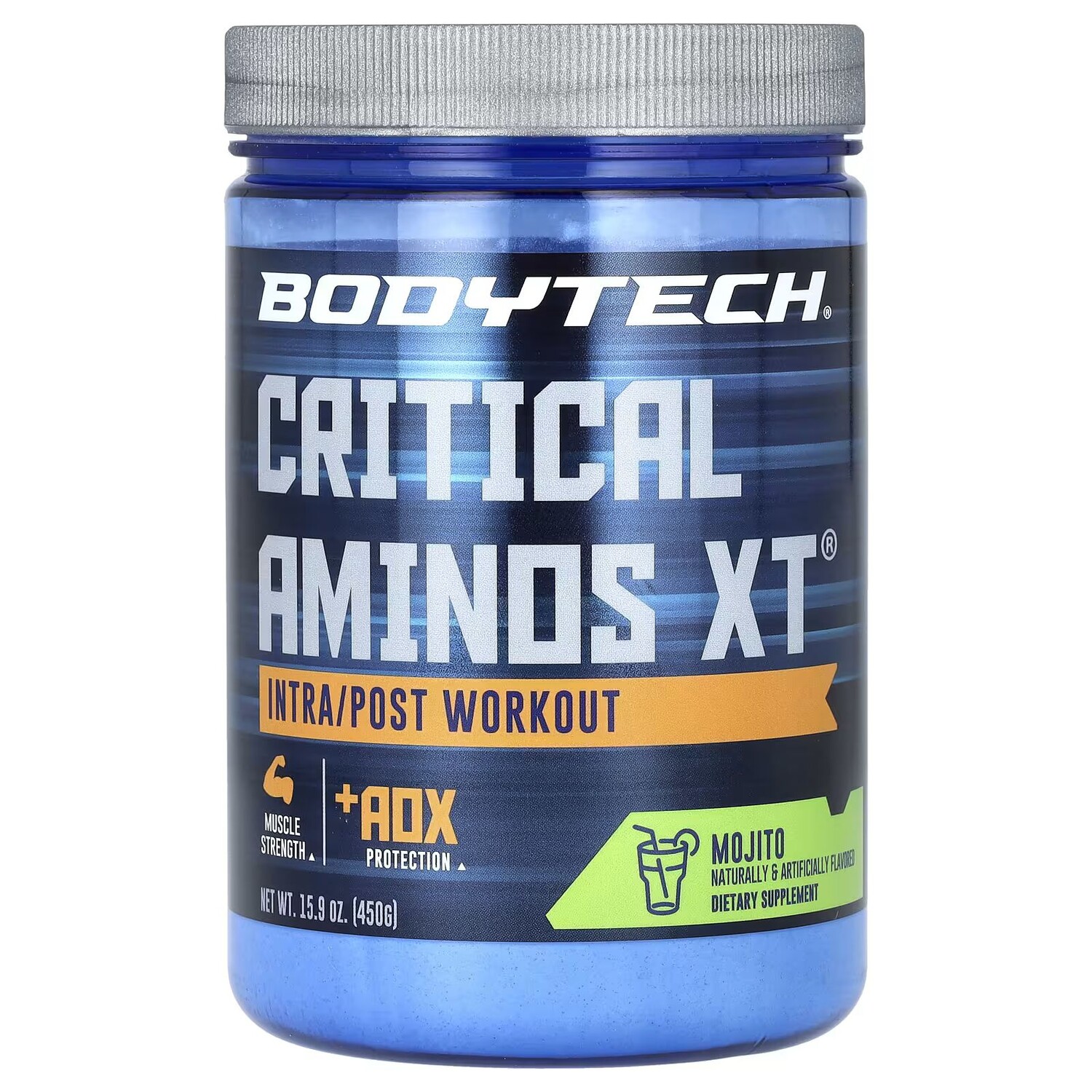 Critical Aminos XT, во время и после тренировки, мохито, 15,9 унции (450 г) Bodytech
Critical Aminos XT, во время и после тренировки, мохито, 15,9 унции (450 г) Bodytech