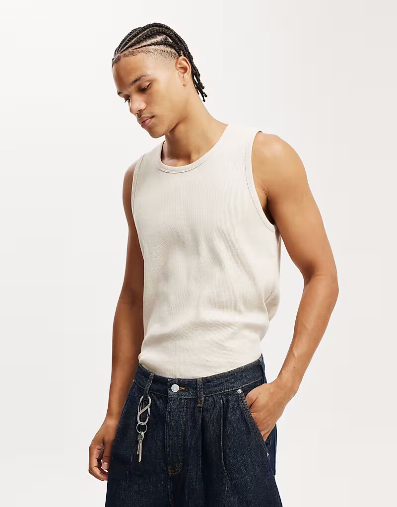 Cotton:On Майка On Rib бежевого цвета
Cotton:On Майка On Rib бежевого цвета