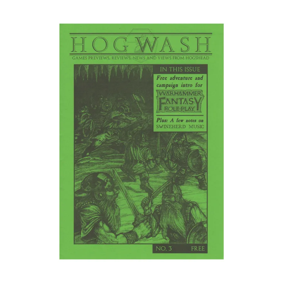 Журнал #3 "Crossing the River - Introductory Scenario for Doomstones Campaign", Hogwash Magazine
Журнал #3 "Crossing the River - Introductory Scenario for Doomstones Campaign", Hogwash Magazine