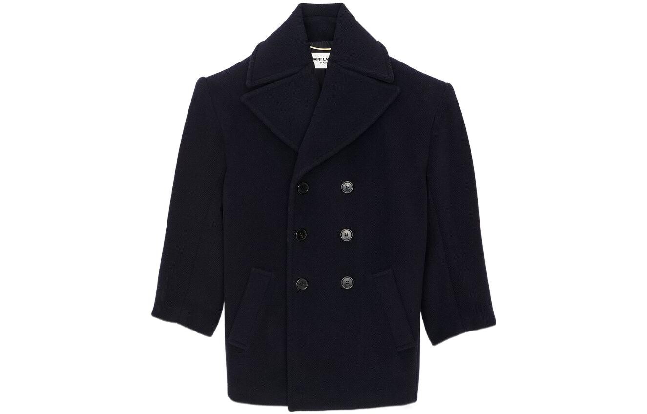 SAINT LAURENT Женское укороченное пальто, цвет Black, Черный, SAINT LAURENT Женское укороченное пальто, цвет Black
SAINT LAURENT Женское укороченное пальто, цвет Black, Черный, SAINT LAURENT Женское укороченное пальто, цвет Black