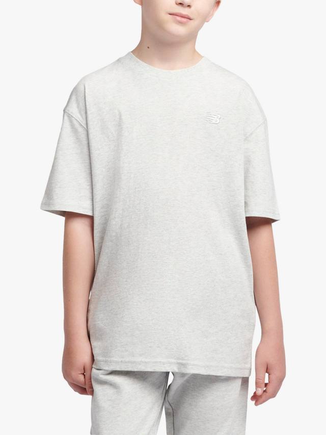 Футболка для детей с маленьким логотипом New Balance, Ash Heather
Футболка для детей с маленьким логотипом New Balance, Ash Heather