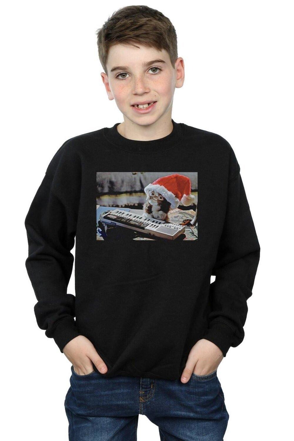 Толстовка с рождественской шляпой Mogwai Gremlins, черный
Толстовка с рождественской шляпой Mogwai Gremlins, черный