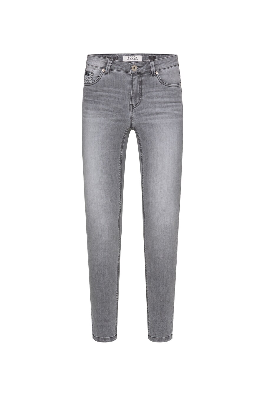 Узкие джинсы Soccx, светло-серый
Узкие джинсы Soccx, светло-серый