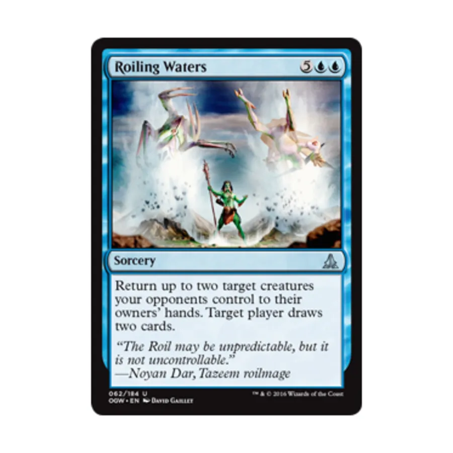 CCG Бурлящие воды (U), MTG - Oath of the Gatewatch
CCG Бурлящие воды (U), MTG - Oath of the Gatewatch