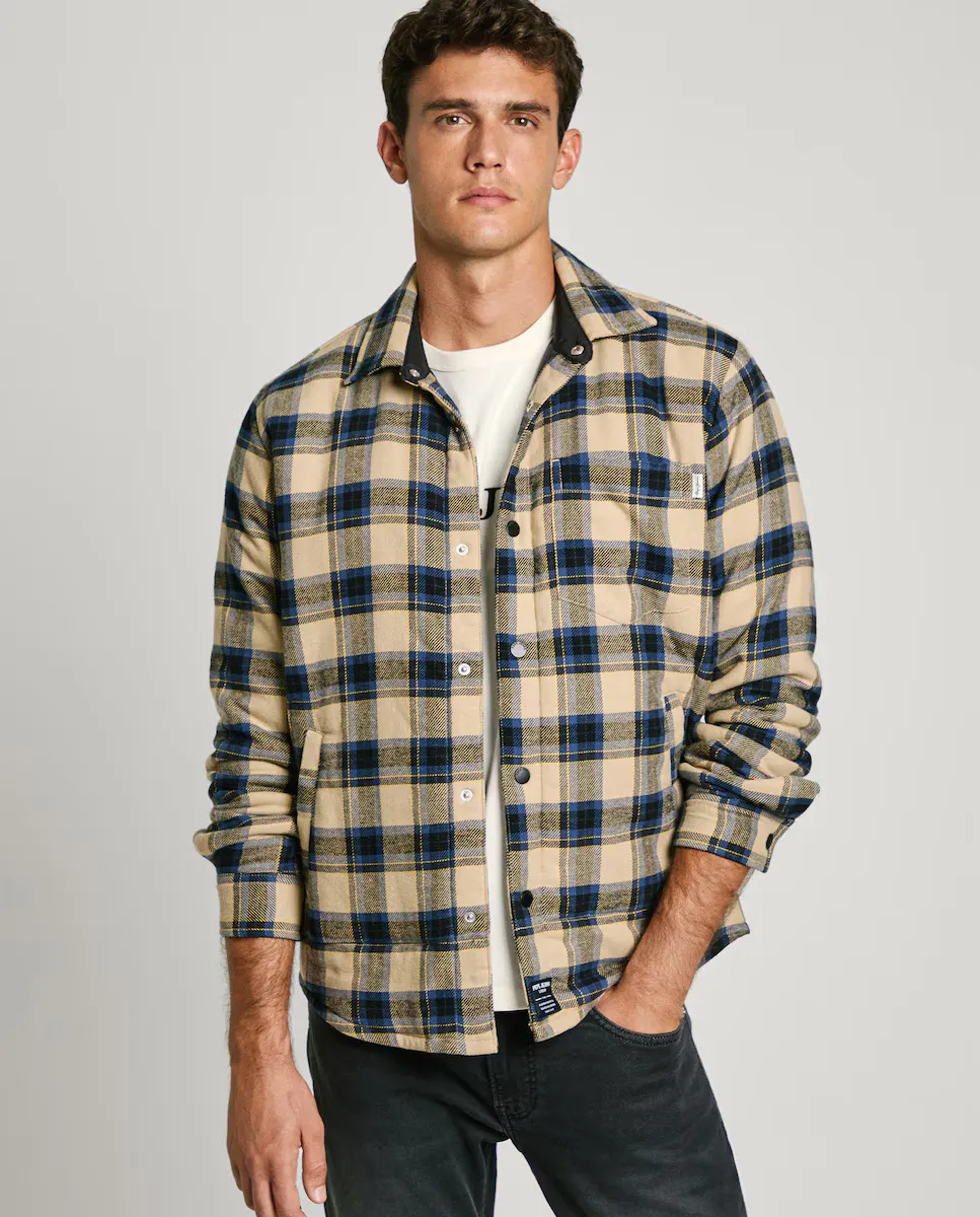 Мужская рубашка регулярного кроя в клетчатом принте Pepe Jeans, мультиколор
Мужская рубашка регулярного кроя в клетчатом принте Pepe Jeans, мультиколор