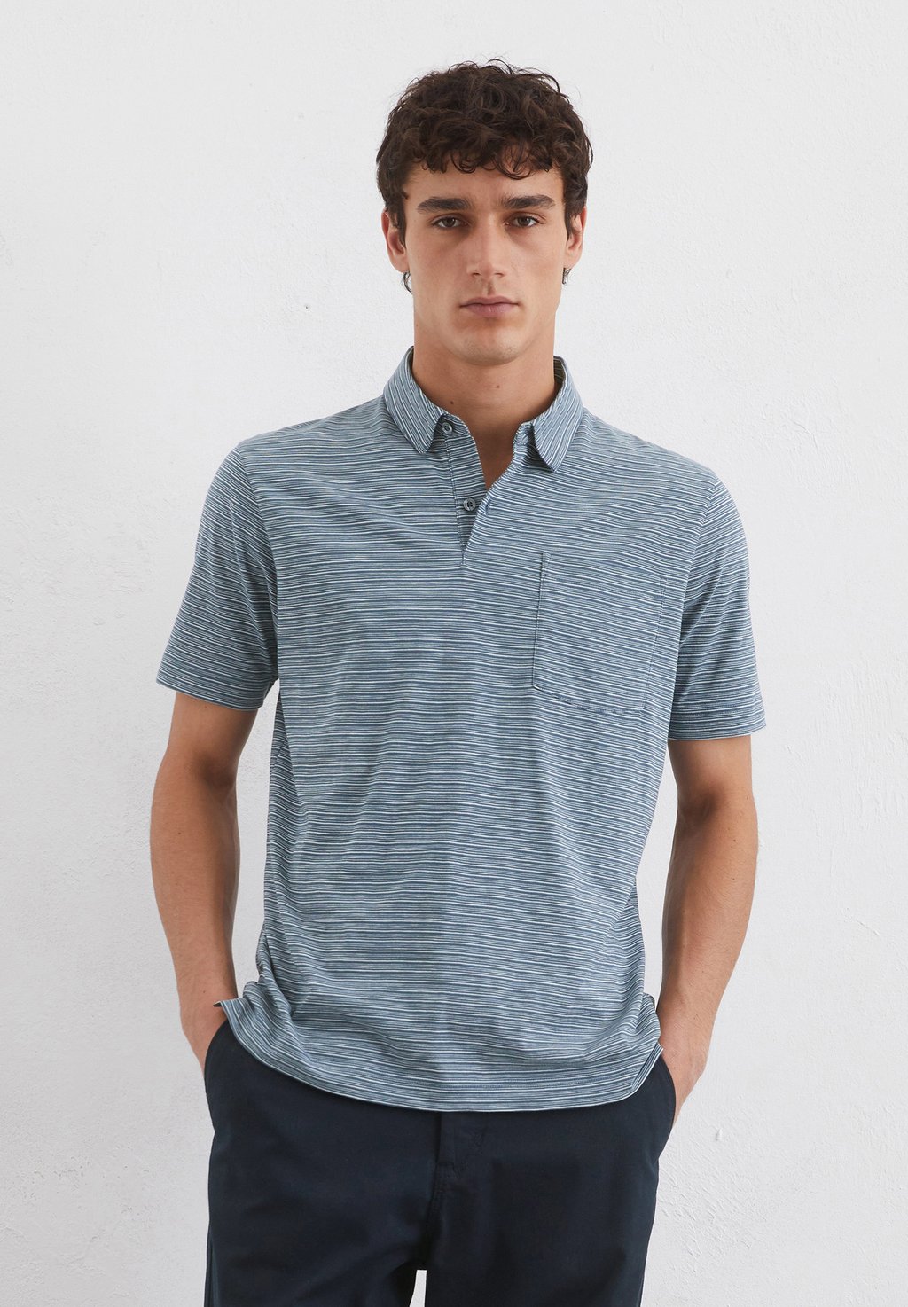 Рубашка поло Marc O'Polo, синий
Рубашка поло Marc O'Polo, синий