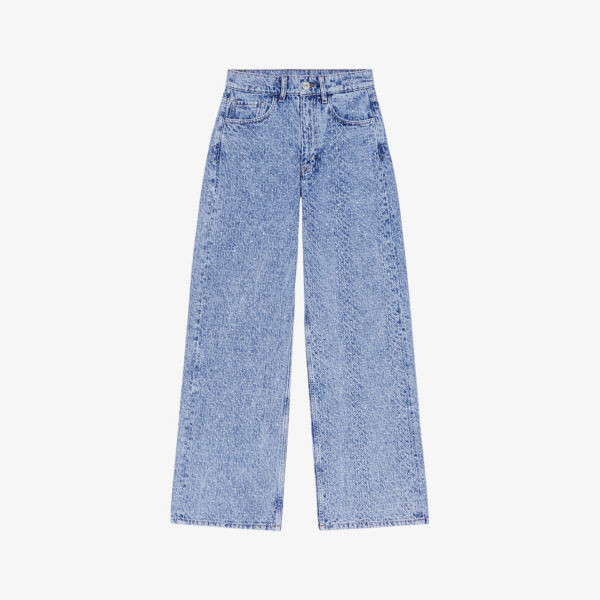 Джинсы широкого кроя, украшенные стразами Maje, цвет bleus
Джинсы широкого кроя, украшенные стразами Maje, цвет bleus