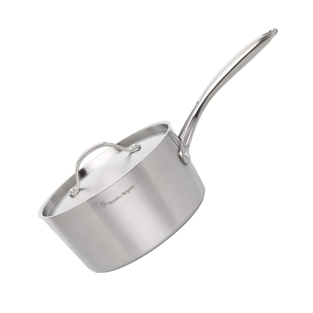 Кастрюля Stanley Rogers Ø 20 см с крышкой CONICAL TRI-PLY, высококачественная кастрюля емкостью 2,5 л, кастрюля из нержавеющей стали для керамических, газовых, электрических и индукционных плит - можно мыть в посудомоечной машине, количество: 1...
Кастрюля Stanley Rogers Ø 20 см с крышкой CONICAL TRI-PLY, высококачественная кастрюля емкостью 2,5 л, кастрюля из нержавеющей стали для керамических, газовых, электрических и индукционных плит - можно мыть в посудомоечной машине, количество: 1...