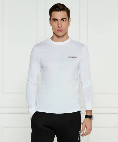 Американская рубашка с длинным рукавом Slim fit Guess Jeans, белый
Американская рубашка с длинным рукавом Slim fit Guess Jeans, белый