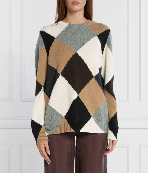 Свитер женский Liviana Conti с добавлением кашемира, коричневый/белый
Свитер женский Liviana Conti с добавлением кашемира, коричневый/белый