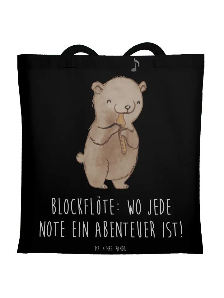 Сумка для переноски Mr & Mrs Panda Abenteuer Blockflöte, черный
Сумка для переноски Mr & Mrs Panda Abenteuer Blockflöte, черный