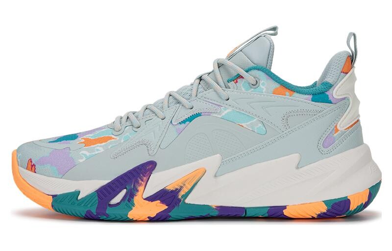 Баскетбольные кроссовки мужские с низким верхом зеленые/оранжевые/фиолетовые Xtep
Баскетбольные кроссовки мужские с низким верхом зеленые/оранжевые/фиолетовые Xtep