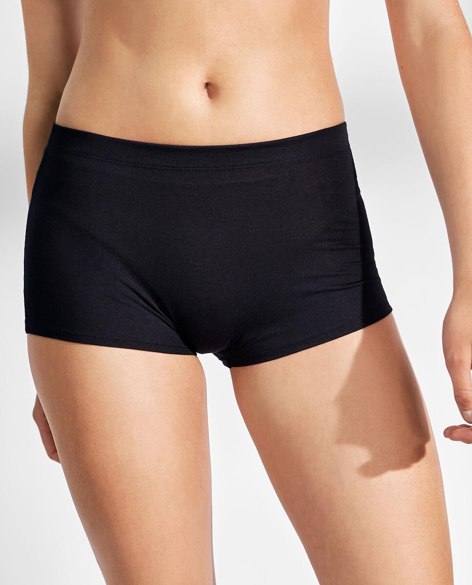 Трусики-кюлоты Isa из модала с высокой и широкой талией Bread & Boxers, черный
Трусики-кюлоты Isa из модала с высокой и широкой талией Bread & Boxers, черный