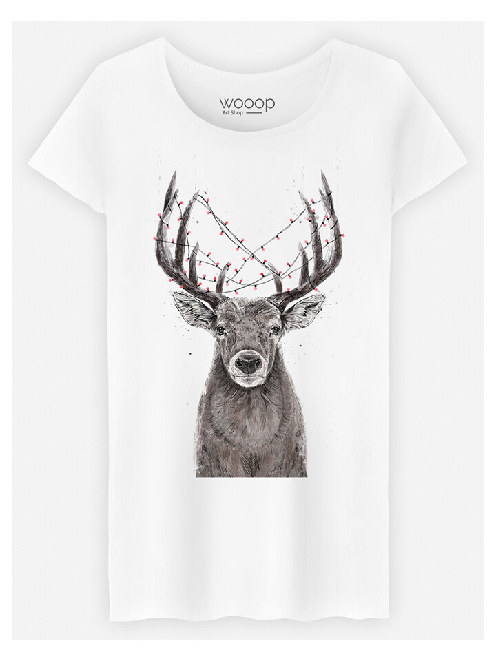 Футболка WOOOP Christmas Deer, белый
Футболка WOOOP Christmas Deer, белый