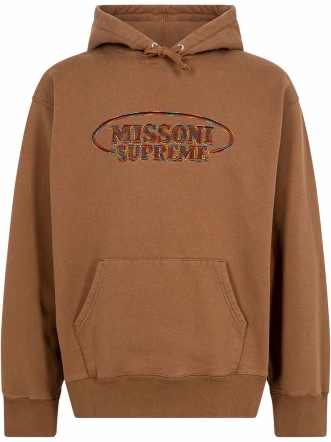 Худи из коллаборации с Missoni коллекции FW21 Supreme, коричневый
Худи из коллаборации с Missoni коллекции FW21 Supreme, коричневый