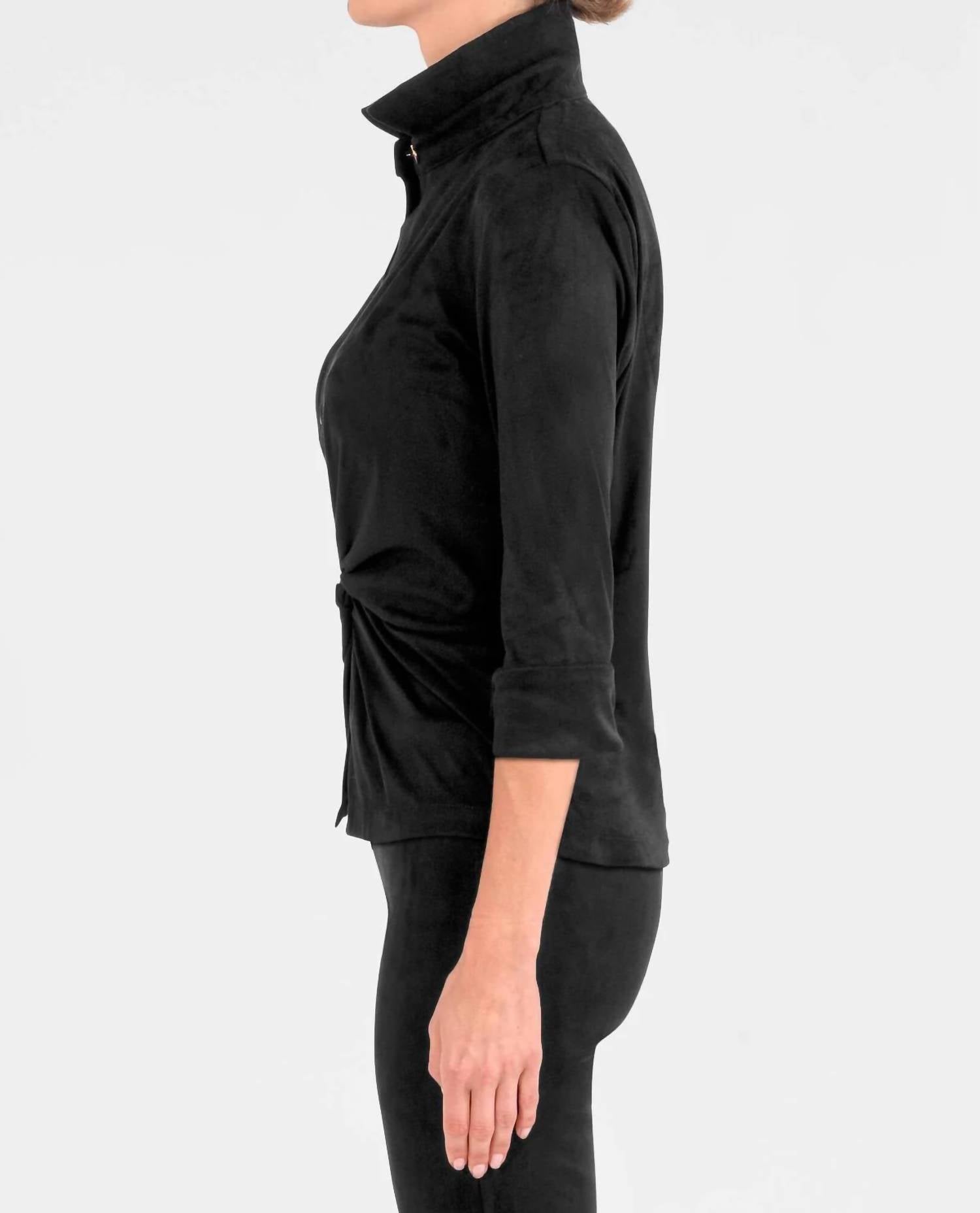 Топ Twist & Shout черного цвета GRETCHEN SCOTT
Топ Twist & Shout черного цвета GRETCHEN SCOTT