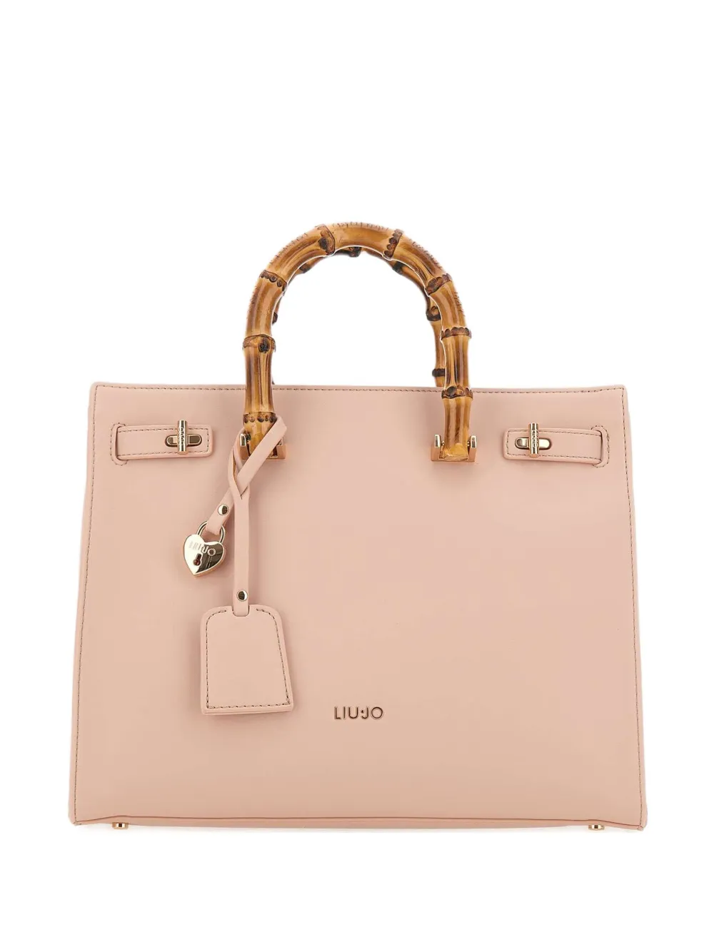 Структурированная сумка с бамбуковой ручкой LIU JO, розовый
Структурированная сумка с бамбуковой ручкой LIU JO, розовый
