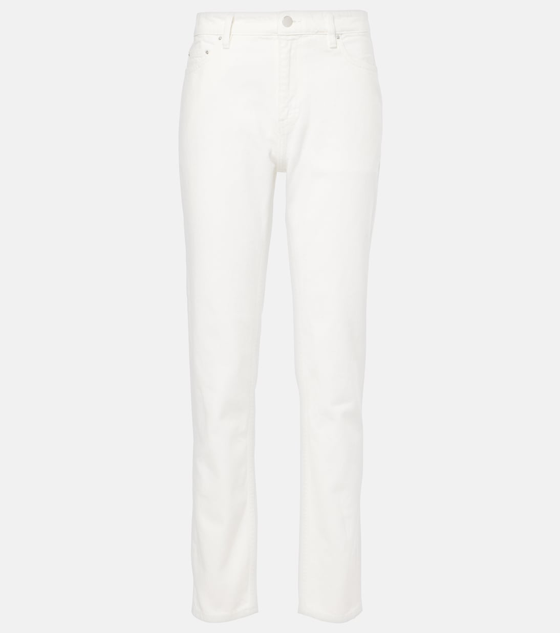 Прямые джинсы с низкой посадкой Toteme, белый
Прямые джинсы с низкой посадкой Toteme, белый