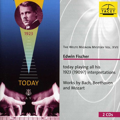 CD диск Bach / Fischer: Welte-Mignon Mystery 17: Edwin Fischer
CD диск Bach / Fischer: Welte-Mignon Mystery 17: Edwin Fischer