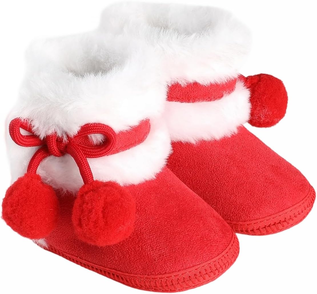 Детские ботинки для девочек и мальчиков, нескользящие, зимние для новорожденных, теплые, на плоской подошве, повседневная обувь для прогулок для малышей YINNAGOO, A2-Red
Детские ботинки для девочек и мальчиков, нескользящие, зимние для новорожденных, теплые, на плоской подошве, повседневная обувь для прогулок для малышей YINNAGOO, A2-Red