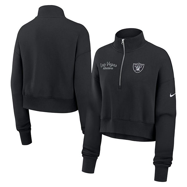 Женский черный свитшот Las Vegas Raiders Primetime Phoenix на молнии Nike
Женский черный свитшот Las Vegas Raiders Primetime Phoenix на молнии Nike