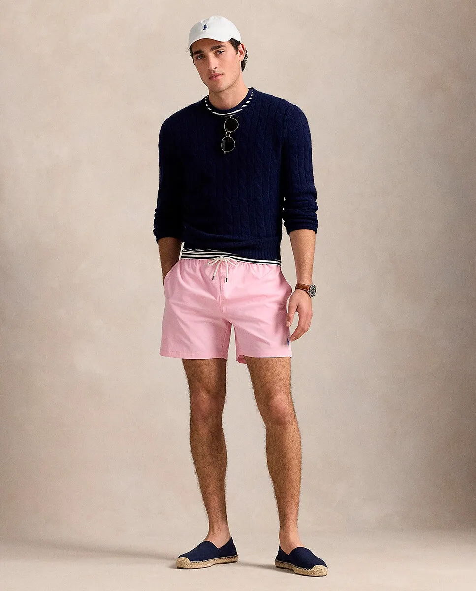 Мужские шорты-бермуды для плавания с регулируемой талией Polo Ralph Lauren, розовый
Мужские шорты-бермуды для плавания с регулируемой талией Polo Ralph Lauren, розовый