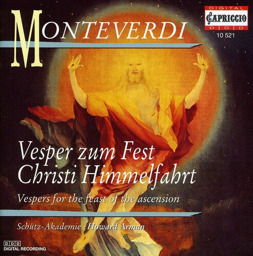 CD диск Monteverdi / Schmidt / Schutz Academy: Vesper Zum Fest Christi Himmelfahrt
CD диск Monteverdi / Schmidt / Schutz Academy: Vesper Zum Fest Christi Himmelfahrt
