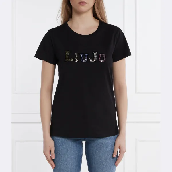 Футболка стандартного кроя Liu Jo, черный
Футболка стандартного кроя Liu Jo, черный