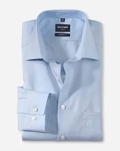 Деловая рубашка OLYMP "Luxor Modern Fit", голубой 
Деловая рубашка OLYMP "Luxor Modern Fit", голубой