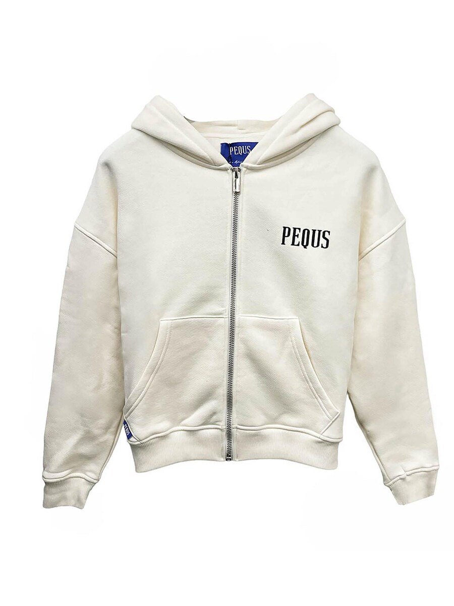 Толстовка с капюшоном на молнии Pequs Cropped Chest, кремовый
Толстовка с капюшоном на молнии Pequs Cropped Chest, кремовый
