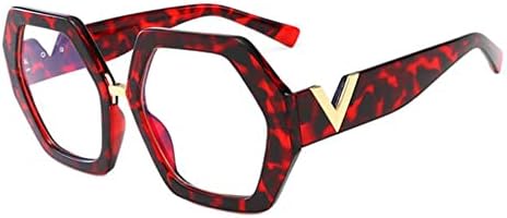Солнцезащитные очки большого размера 2027 года, красные шестиугольные, для женщин, из ацетата, многоугольные, с золотистым декором в виде буквы V MTZJH, Red Leopard Clear
Солнцезащитные очки большого размера 2027 года, красные шестиугольные, для женщин, из ацетата, многоугольные, с золотистым декором в виде буквы V MTZJH, Red Leopard Clear