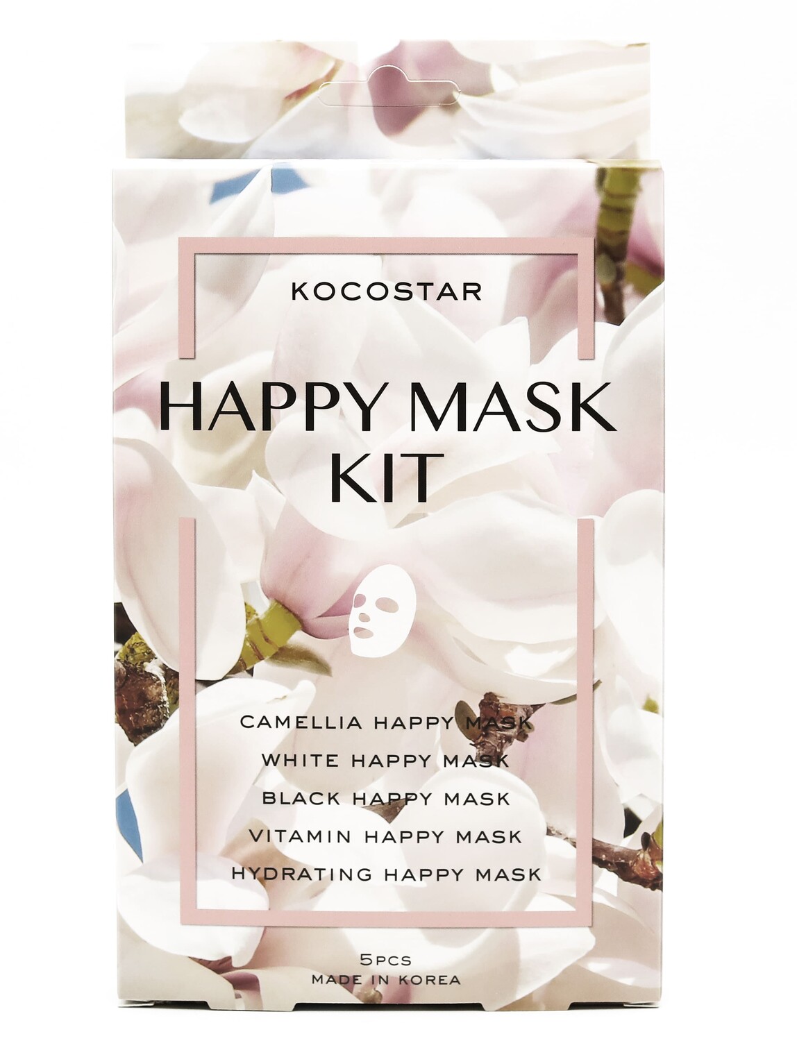 Комплект: маска для лица Kocostar Happy Mask, 5 шт
Комплект: маска для лица Kocostar Happy Mask, 5 шт