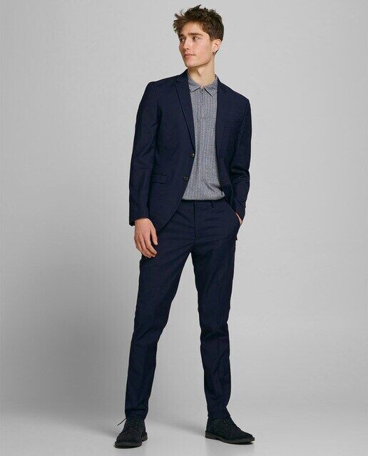 Мужской костюм-двойка Jack & Jones, синий
Мужской костюм-двойка Jack & Jones, синий