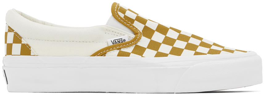 Кроссовки Off-White & Yellow Slip-On Reissue 98 LX Vans, Белый, Кроссовки Off-White & Yellow Slip-On Reissue 98 LX Vans
Кроссовки Off-White & Yellow Slip-On Reissue 98 LX Vans, Белый, Кроссовки Off-White & Yellow Slip-On Reissue 98 LX Vans