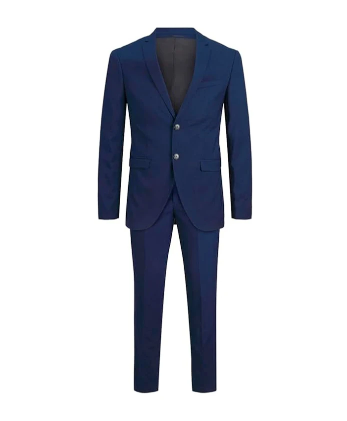 Синий костюм, элегантная формальная одежда. Jack & Jones, синий
Синий костюм, элегантная формальная одежда. Jack & Jones, синий