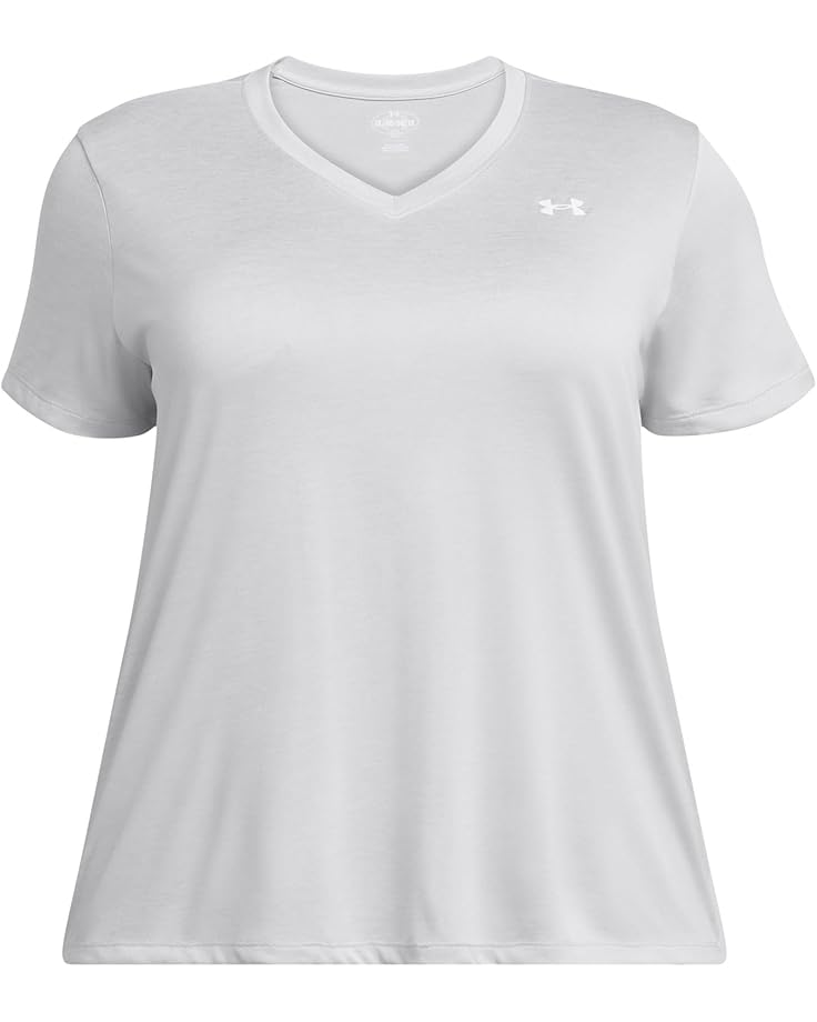 Футболка Under Armour Plus Size Tech Short Sleeve V-Neck Twist, цвет Halo Gray/White/White
Футболка Under Armour Plus Size Tech Short Sleeve V-Neck Twist, цвет Halo Gray/White/White