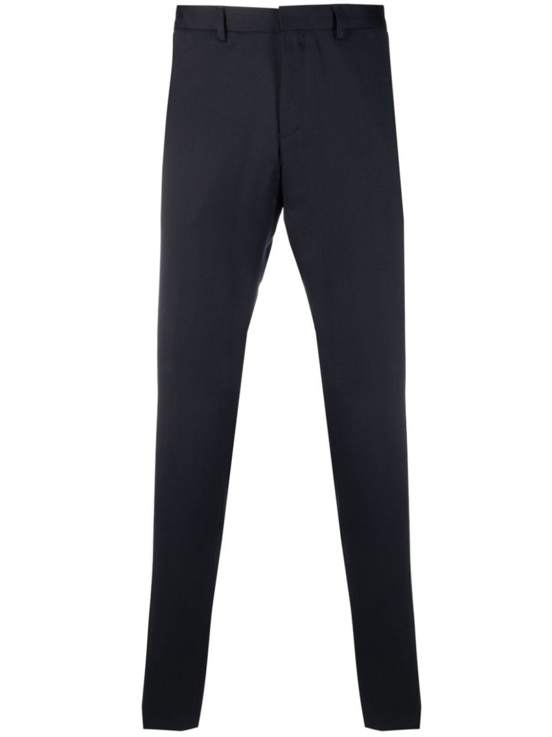 Шерстяные брюки прямого кроя BOSS, синий
Шерстяные брюки прямого кроя BOSS, синий