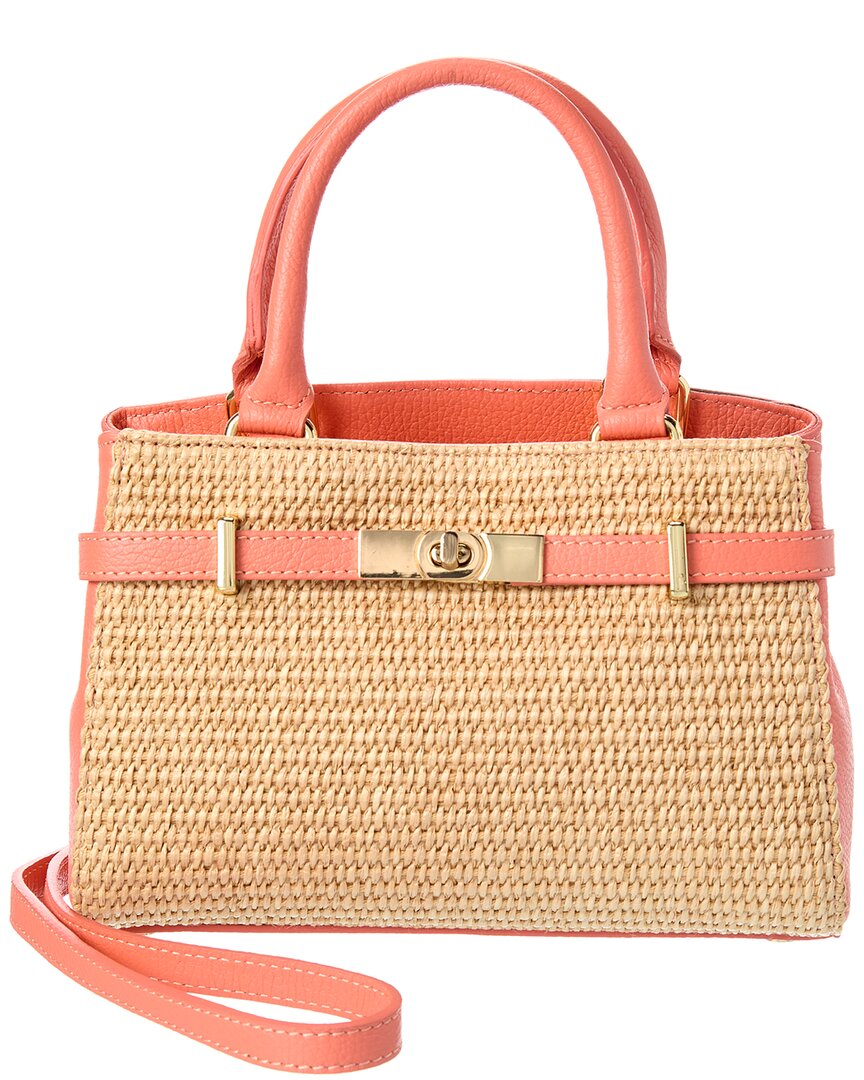 Сумка на плечо Persaman New York Kate из соломы и кожи Persaman New York, оранжевый
Сумка на плечо Persaman New York Kate из соломы и кожи Persaman New York, оранжевый