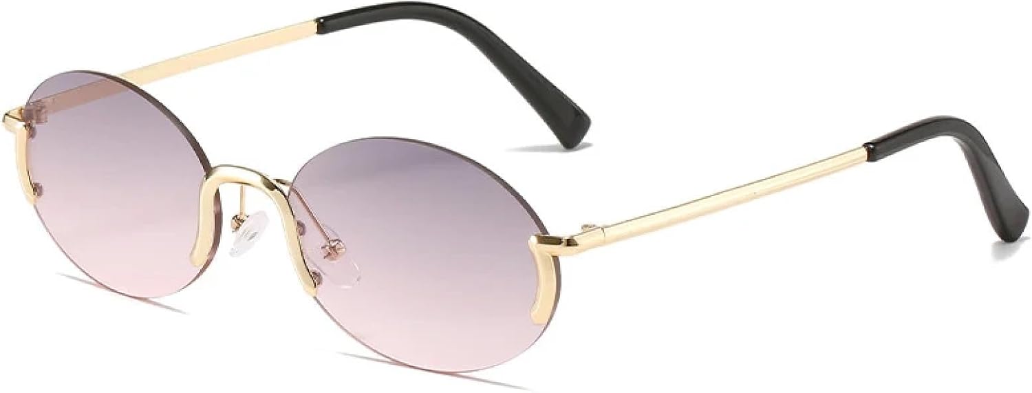 Винтажные маленькие овальные солнцезащитные очки для женщин и мужчин, модные хип-хоп очки для вождения и путешествий, защита от УФ-излучения UV400 TKKTLLT, Gold Gray Pink
Винтажные маленькие овальные солнцезащитные очки для женщин и мужчин, модные хип-хоп очки для вождения и путешествий, защита от УФ-излучения UV400 TKKTLLT, Gold Gray Pink