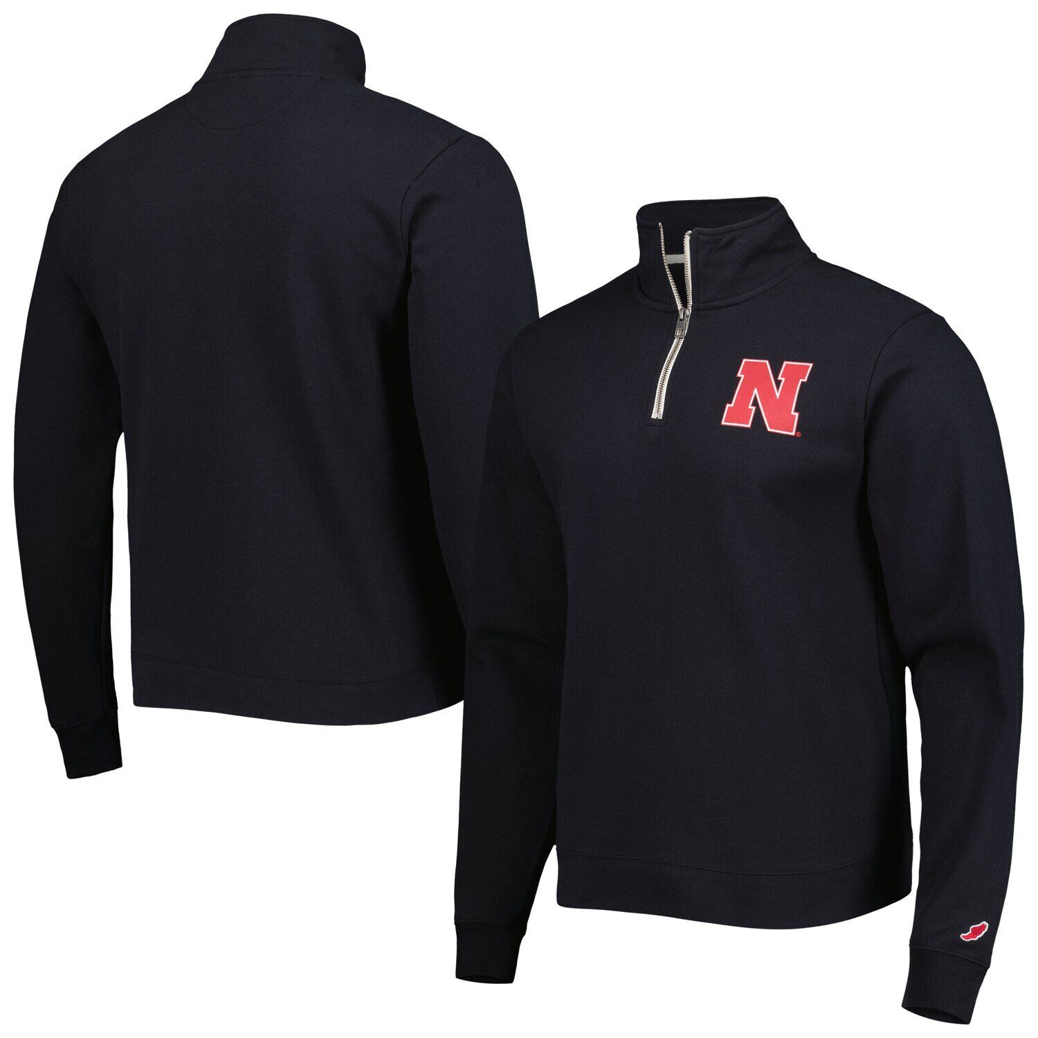 Мужской черный флисовый свитшот с молнией четверти Nebraska Huskers Stack Essential
Мужской черный флисовый свитшот с молнией четверти Nebraska Huskers Stack Essential