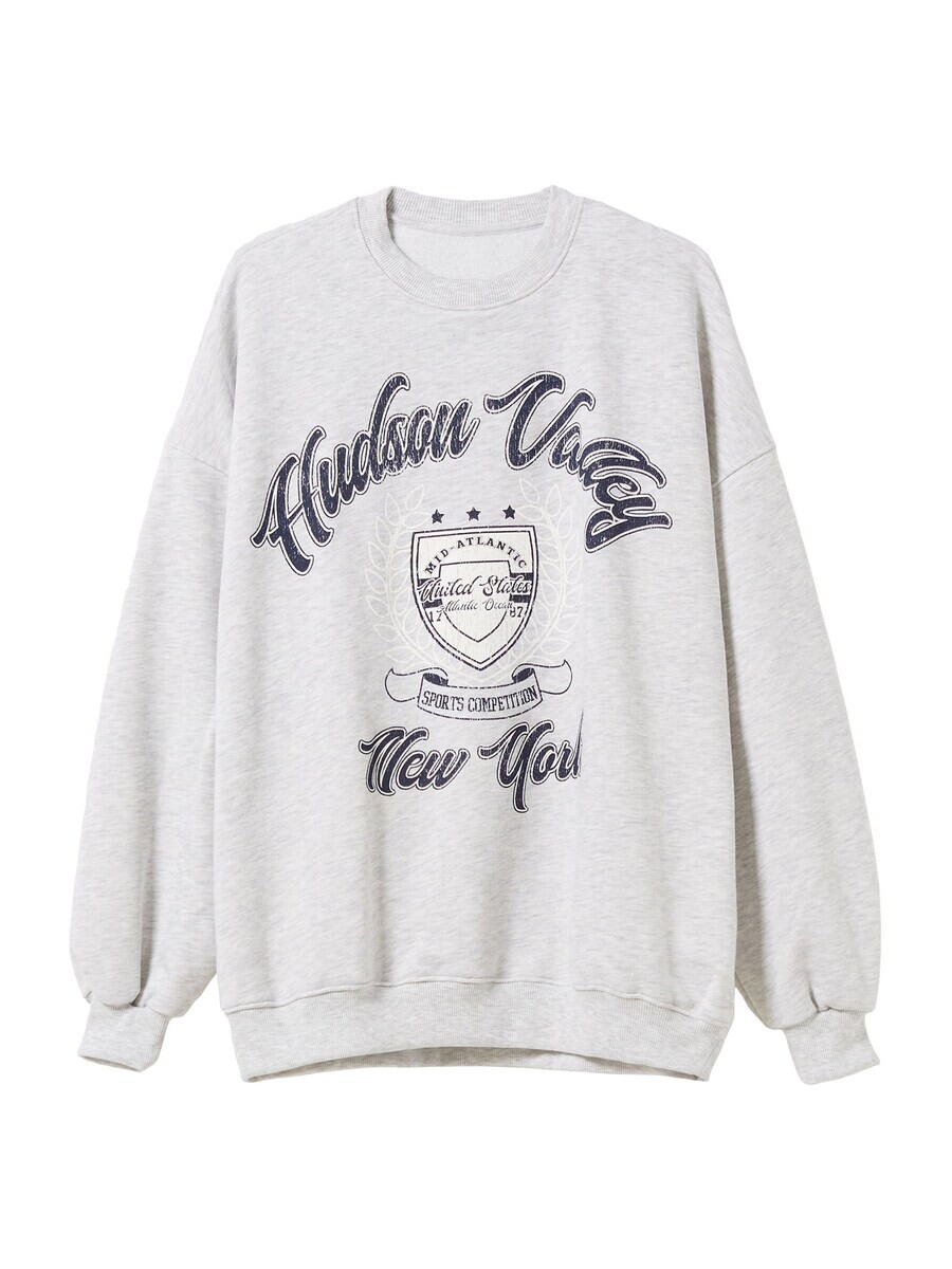 Толстовка Bershka, серый
Толстовка Bershka, серый