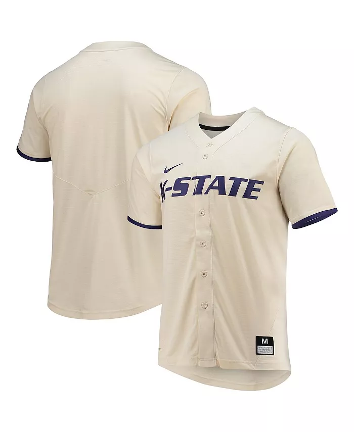 Мужская бейсбольная реплика джерси Kansas State Wildcats натурального цвета Nike, белый
Мужская бейсбольная реплика джерси Kansas State Wildcats натурального цвета Nike, белый