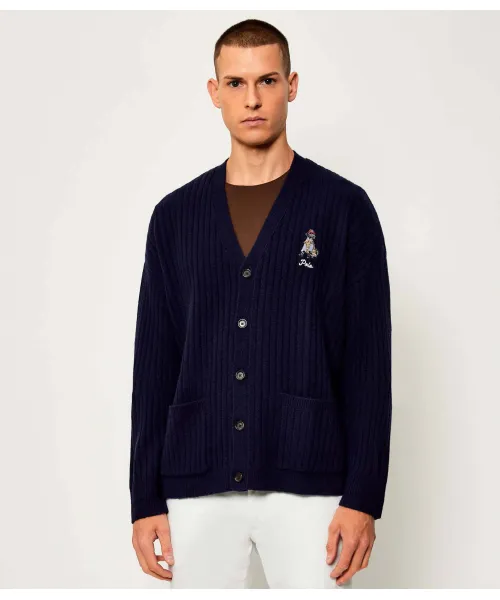 Шерстяной кардиган Relaxed fit Polo Ralph Lauren, синий
Шерстяной кардиган Relaxed fit Polo Ralph Lauren, синий