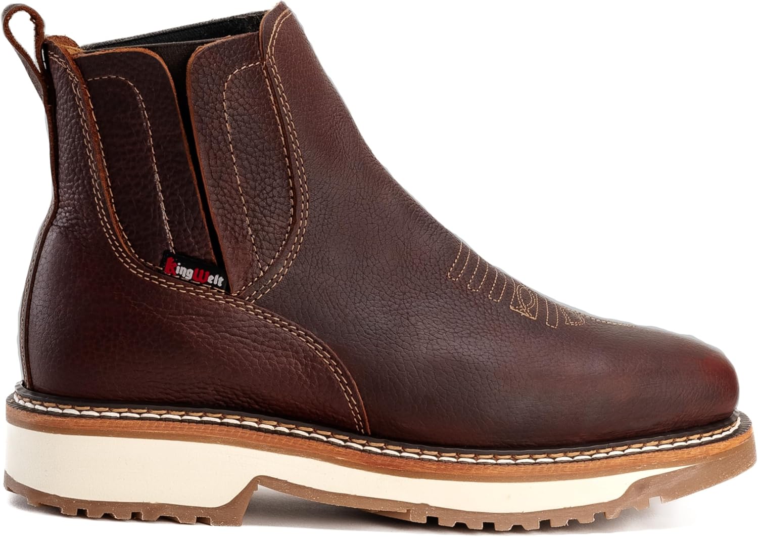 Ботинки King Welt KW - ARIZONA с двойной плотностью, короткие для мужчин, из натуральной кожи, противоскользящие, с эластичными вставками, Merlot
Ботинки King Welt KW - ARIZONA с двойной плотностью, короткие для мужчин, из натуральной кожи, противоскользящие, с эластичными вставками, Merlot