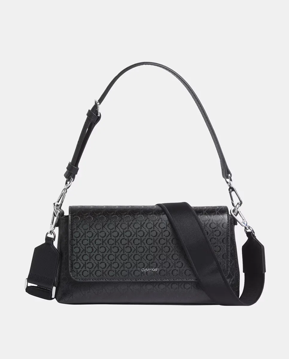 Сумка через плечо с монограммой Calvin Klein, черный
Сумка через плечо с монограммой Calvin Klein, черный
