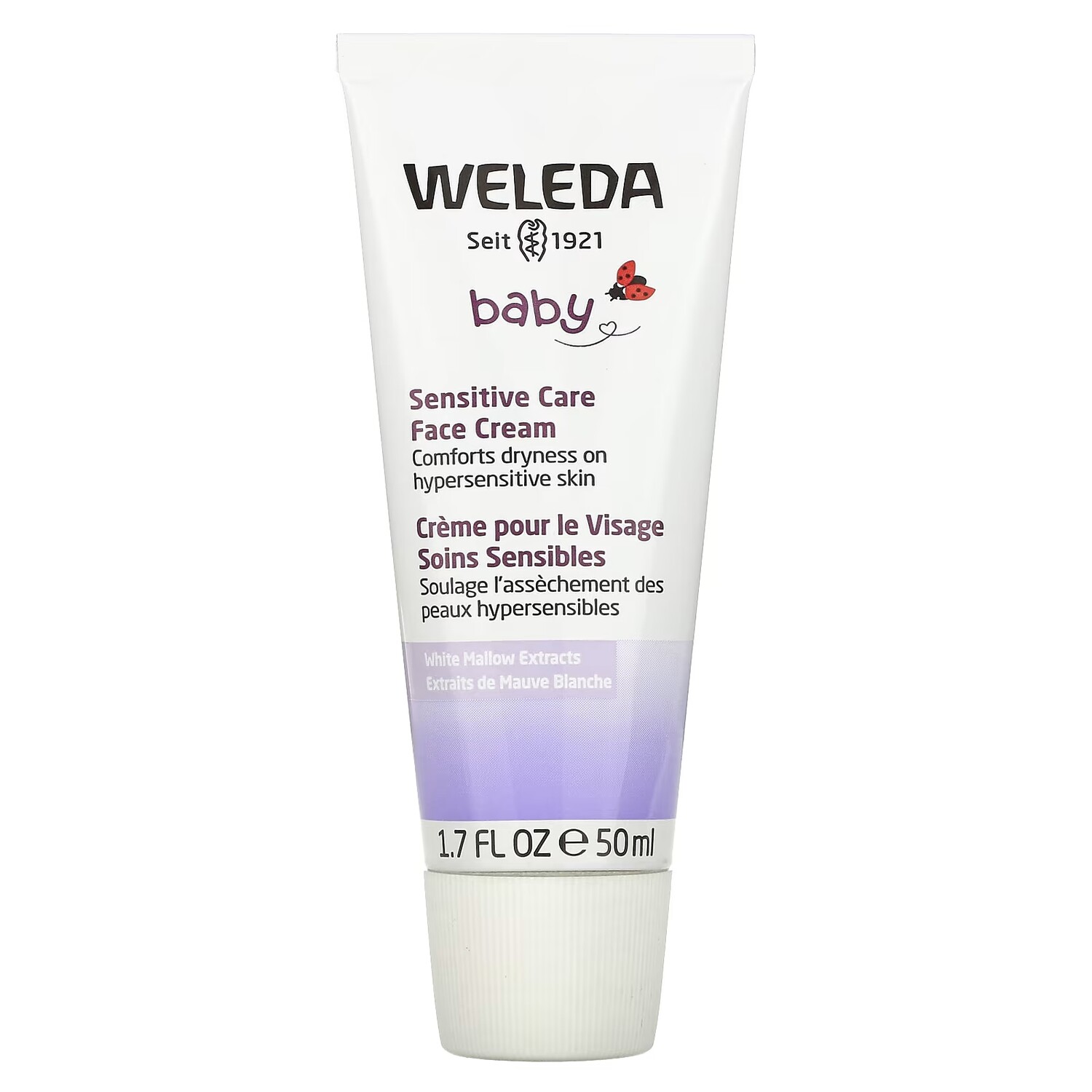Крем для лица Weleda Baby Sensitive Care с экстрактами белой мальвы, 1,7 жидких унций (50 мл)
Крем для лица Weleda Baby Sensitive Care с экстрактами белой мальвы, 1,7 жидких унций (50 мл)